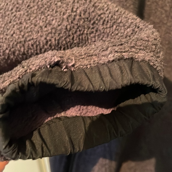 🔥5/$20🔥Vintage The North Face Fleece Full Zip Jacket Aubergine Size Large Women - Picture 10 of 13